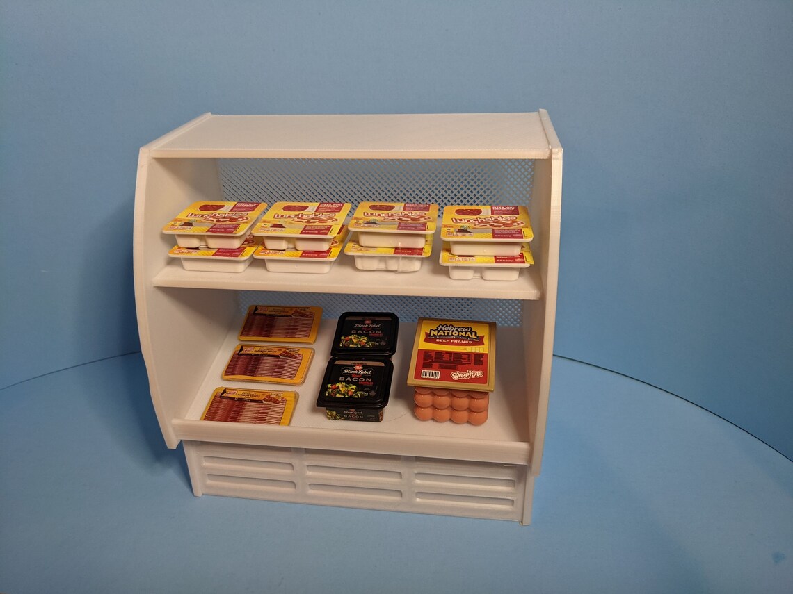 Mini Brands Deli Meat Counter Display Case for Mini Brands 5 Etsy