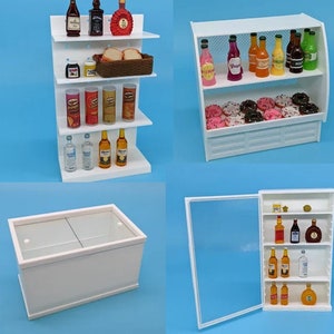 3D Print Files for ALL 1:12 1-12 scale models on my Etsy Store - For Re-ment, minatures, and doll houses