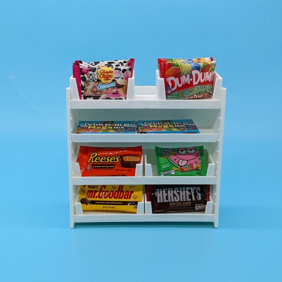 Mini Brands Display Shelf for Mini Brands 5 Surprise Toys Shopkins Real  Littles Miniatures Nuimos 