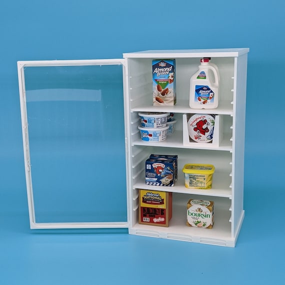 Mini Brands Extra Deep Toy Grocery Store Refrigerator Fridge Shelf