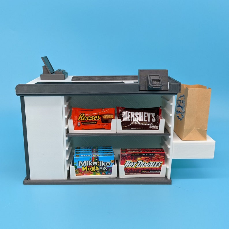 Mini Brands Toy Grocery Store Checkout Lane With Register and Etsy