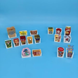Mini Brands Holder for Cheese, Candy, Pez, Caramels, Bacon, Toys, Bags, etc