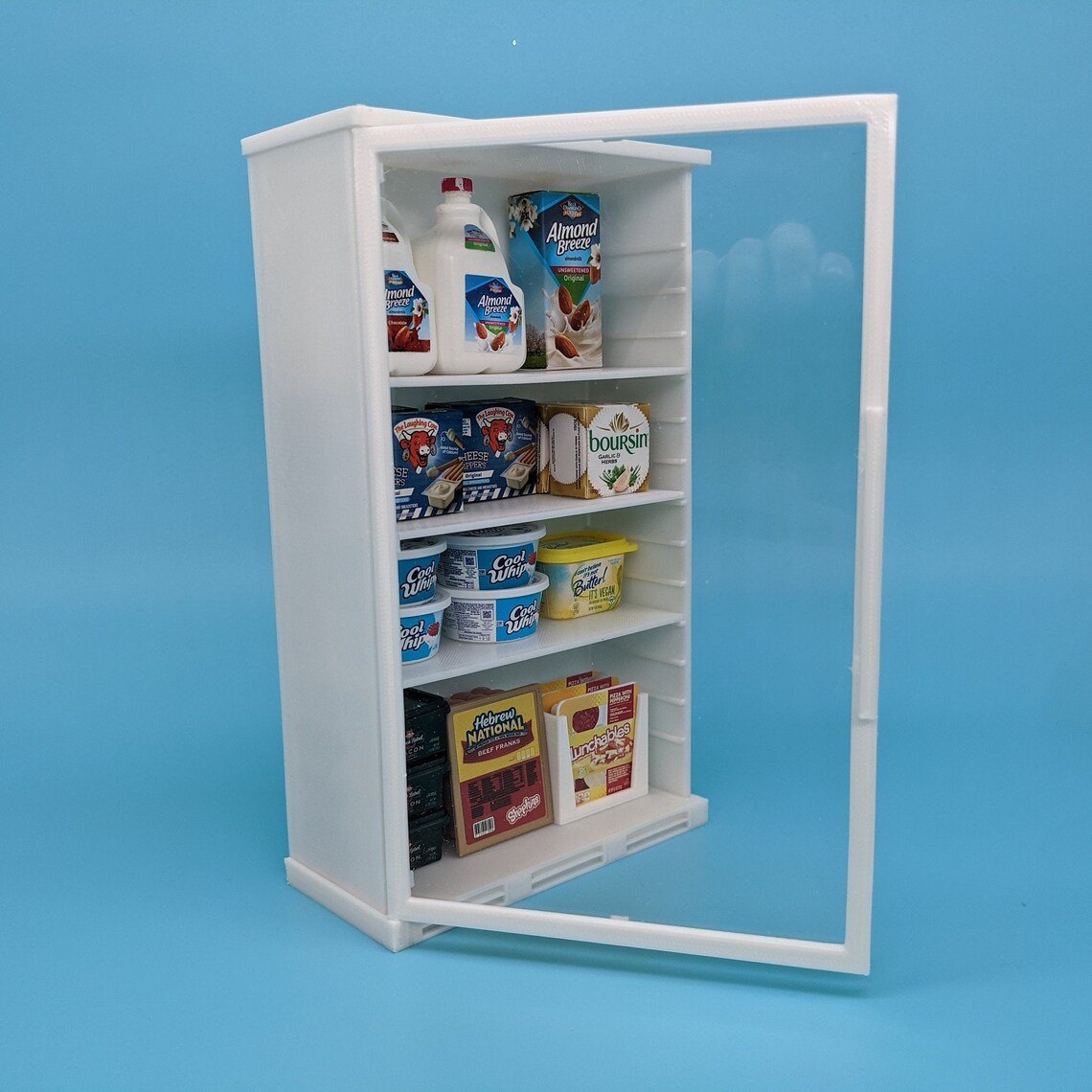 Mini Brands Toy Grocery Store Refrigerator Fridge Shelf for 5 Etsy