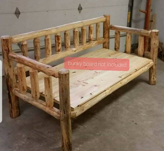 Log Daybed Kit. Build It Yourself and Save Money Complete Kit