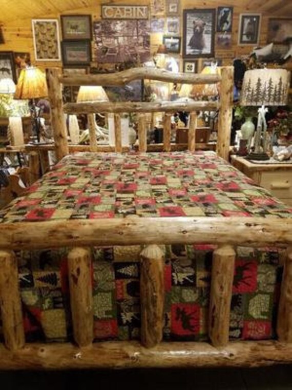 Rustic log bedroom furniture hotsell