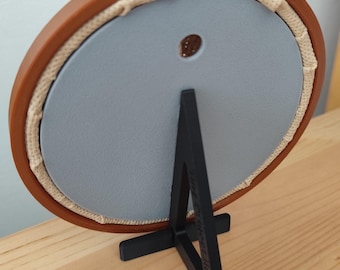 Embroidery Hoop Back Covers with Removable Display Stand, 5 sizes