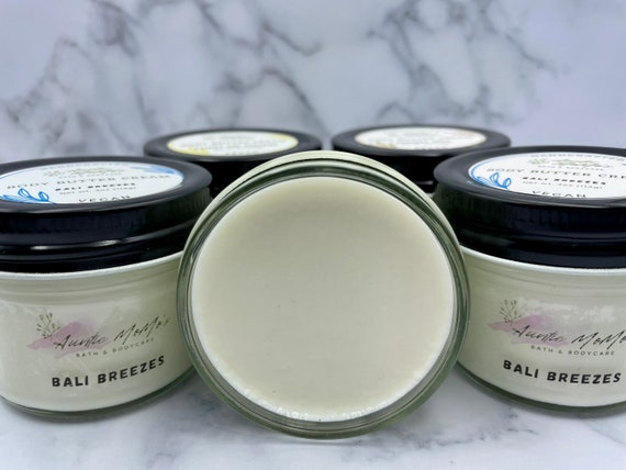 Body Butter CREAM, Silky and Rich, Shea Butter, Mango Butter, Vitamin E