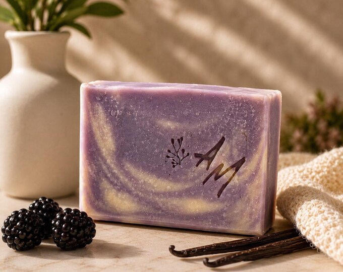 Vegan Conditioning Soap Bar for Dry Skin | Cold Process Soap | Choose Your Scent | 5 oz Luxury Soap