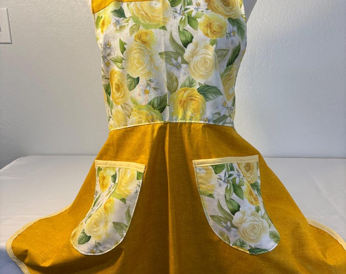 Vintage Cut Adult Apron
