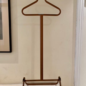 Vintage 1950s Steelux Tidyman Meta Valet Rack