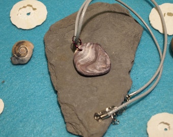 natural clam shell necklace