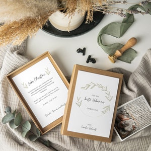 Geschenkbox "für die beste Hebamme" Geschenk für die Hebamme, Geschenkbox, Danke Hebamme | Dankeskarte personalisiert | Hebamme Dankeschön