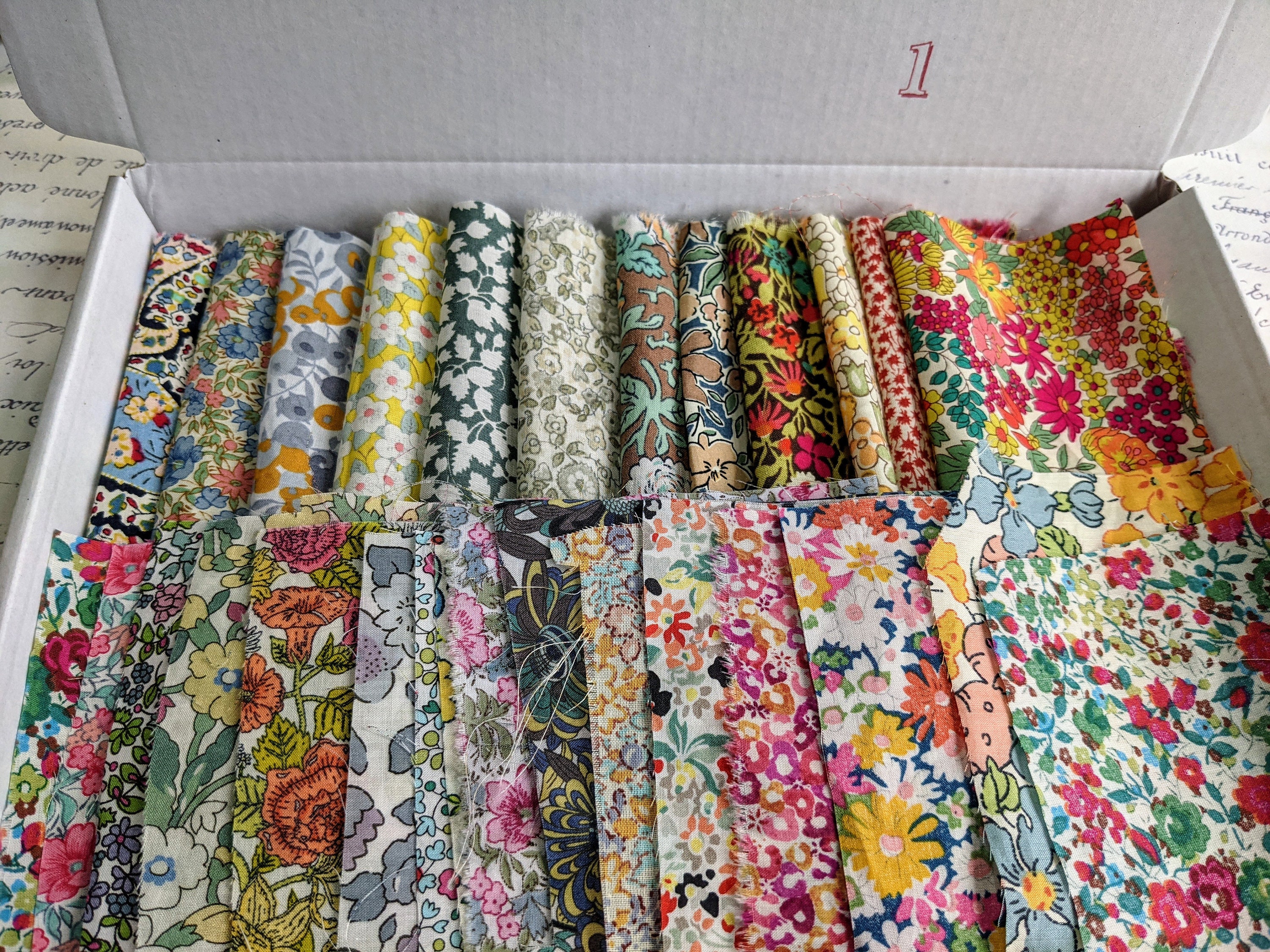 Liberty Fabric ~ 20 Pcs Liberty Tana Lawn Mixed Colors 5 Charm Square –  Hobby House Needleworks
