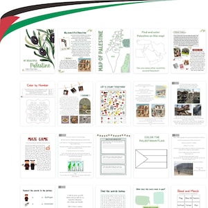 PALESTINE 20+ ULTIMATE GUIDE - My Beautiful Palestine fun Story book with Activities