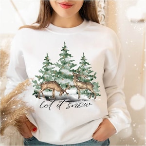 Let it snow sublimation transfer, Sublimation transfer, Ready to press transfer, Sublimation Design, Heat press transfer, Christmas transfer