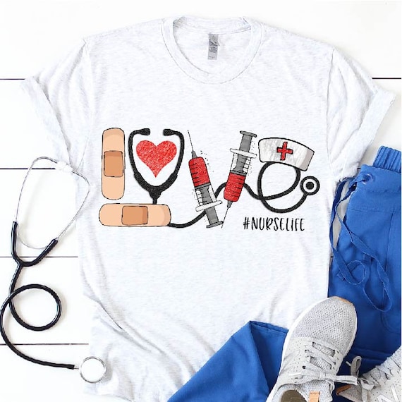 Transferencia de sublimación de enfermería, Transferencia de sublimación,  Listo para prensar, Diseño de sublimación, Transferencia de prensa de