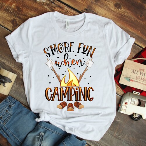 Camping Sublimation Transfer Sublimation Transfer Ready to Etsy