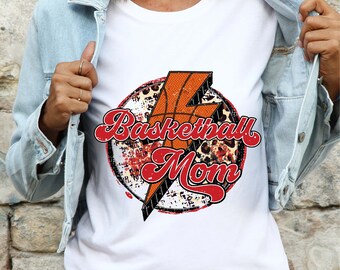 Basketball MOM ready to press sublimation transfer, heat press transfer, image transfer, DTG printing, Sports transfer, sublimation print