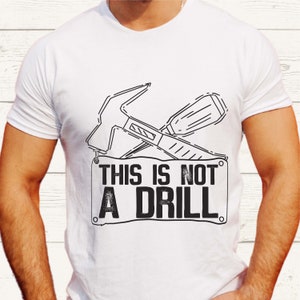 This is not a drill ready to press Sublimation transfer, Heat press transfer, DTG printing, Dad sublimation transfer, Father&#39;s Day transfers