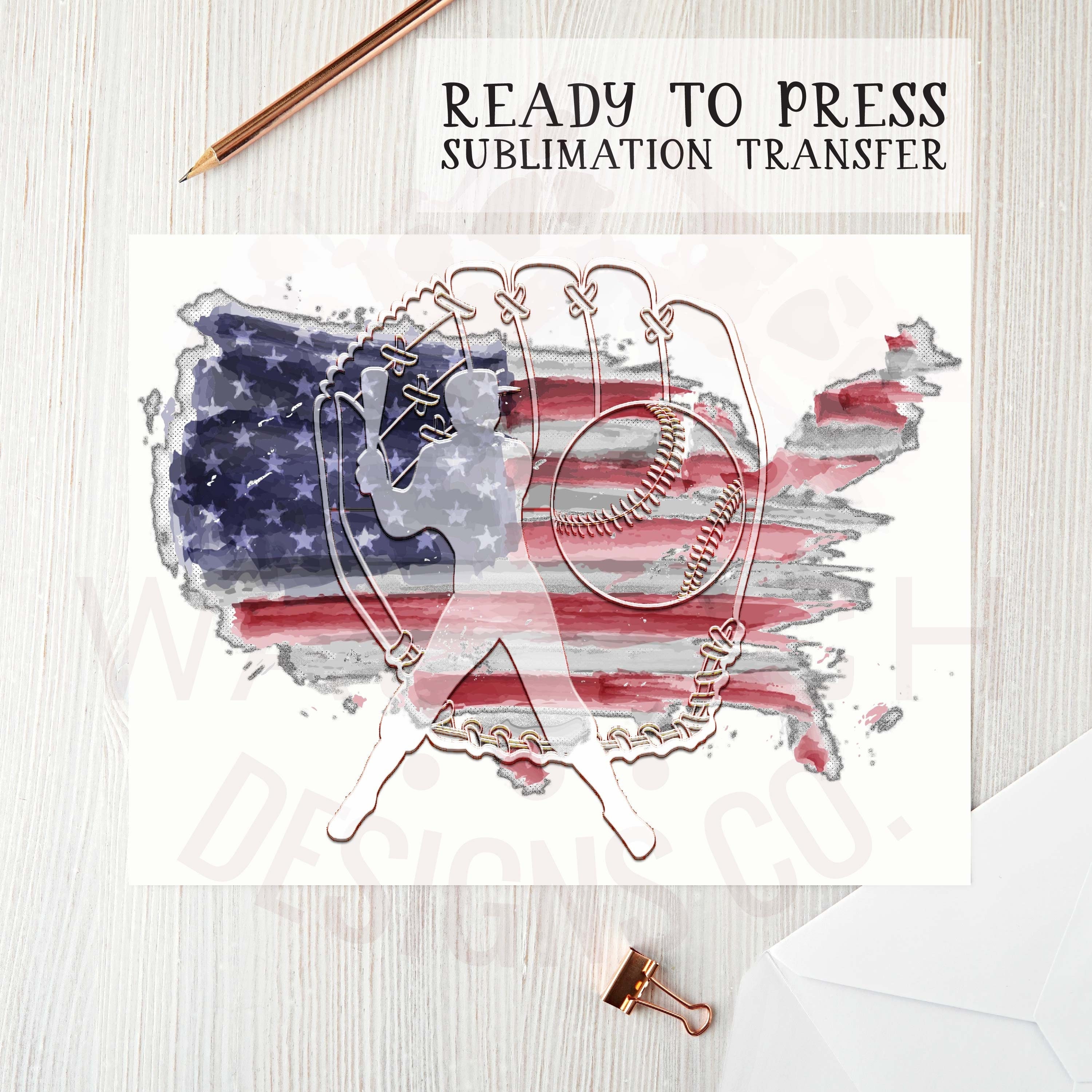 Baseball Sublimation Transfer, Sublimation Transfer, Ready to Press ...