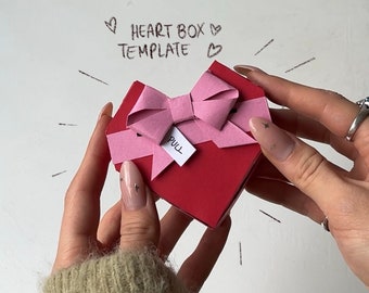 DIY Heartbox template