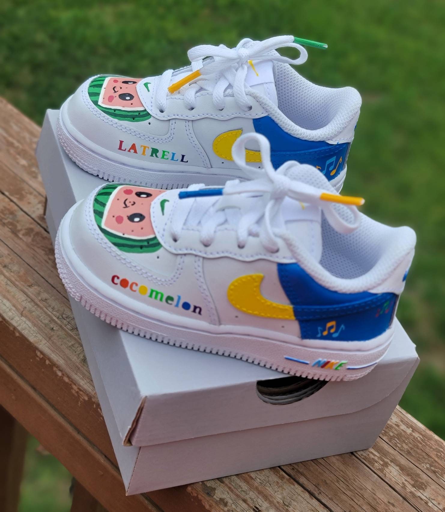 cocomelon custom sneakers