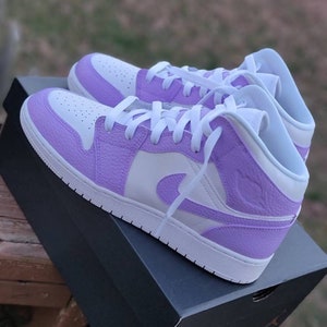 Lavender Jordan 1s - Etsy