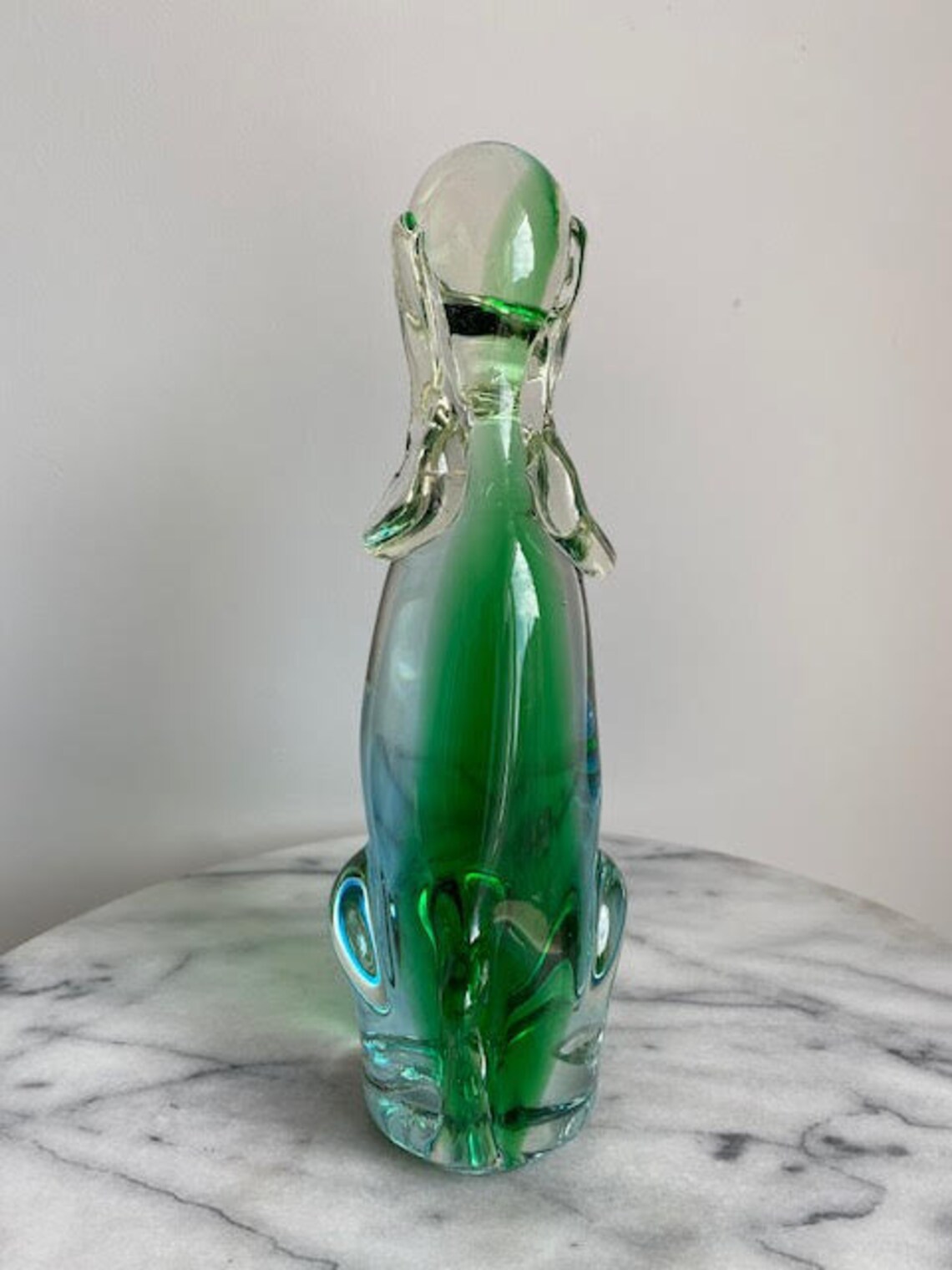 Vintage Glass Dog Art Glass Paperweight by Lorraine Glass Etsy