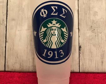 Greek sorority Starbucks cups