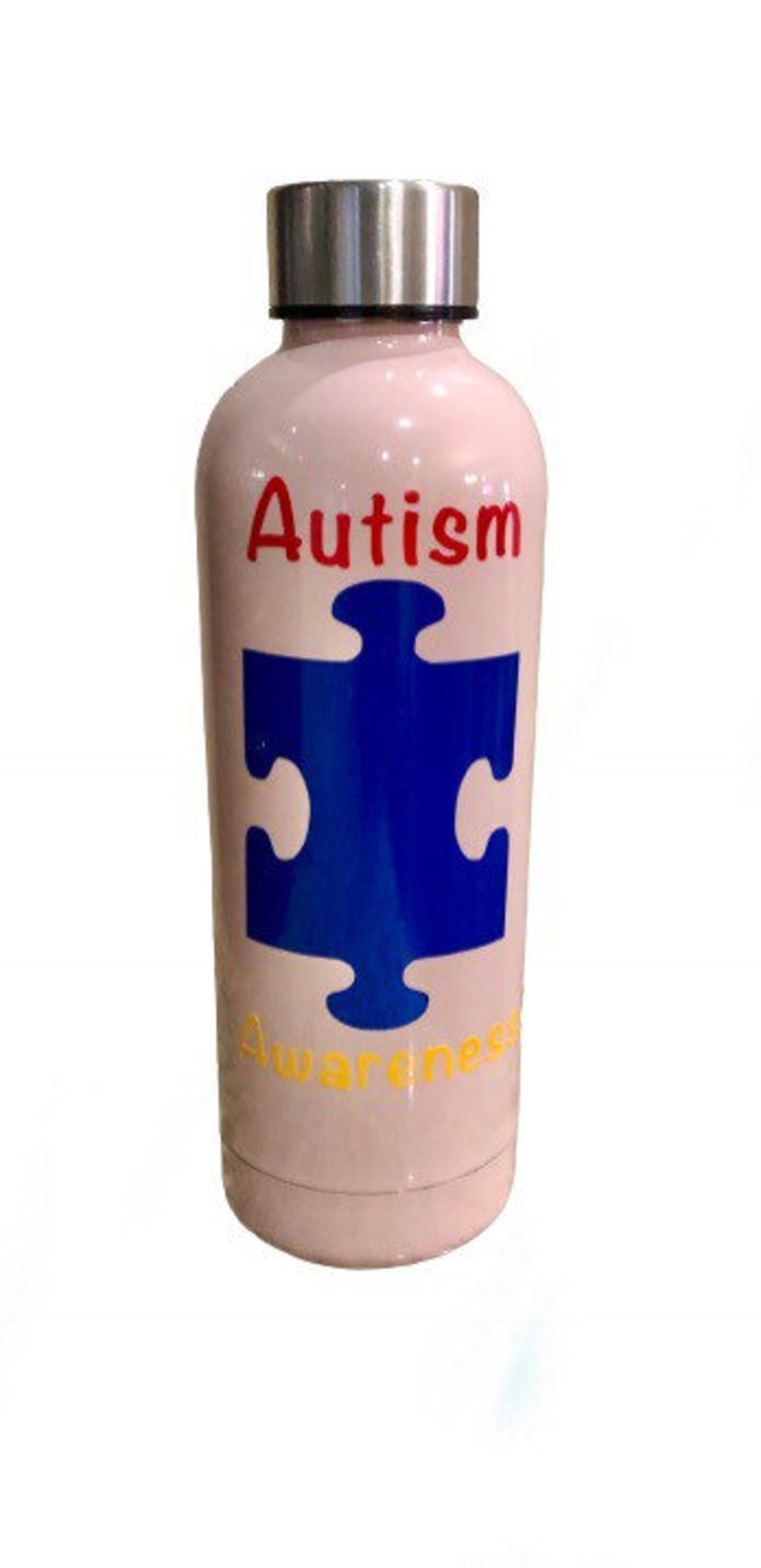 Autism awareness water bottle autism love water bottle Etsy