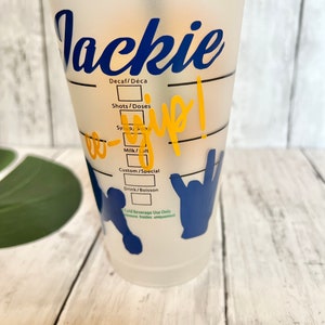 1922 cup, 1922 tumbler, Greek Sorority cup, Starbucks reusable cold cup