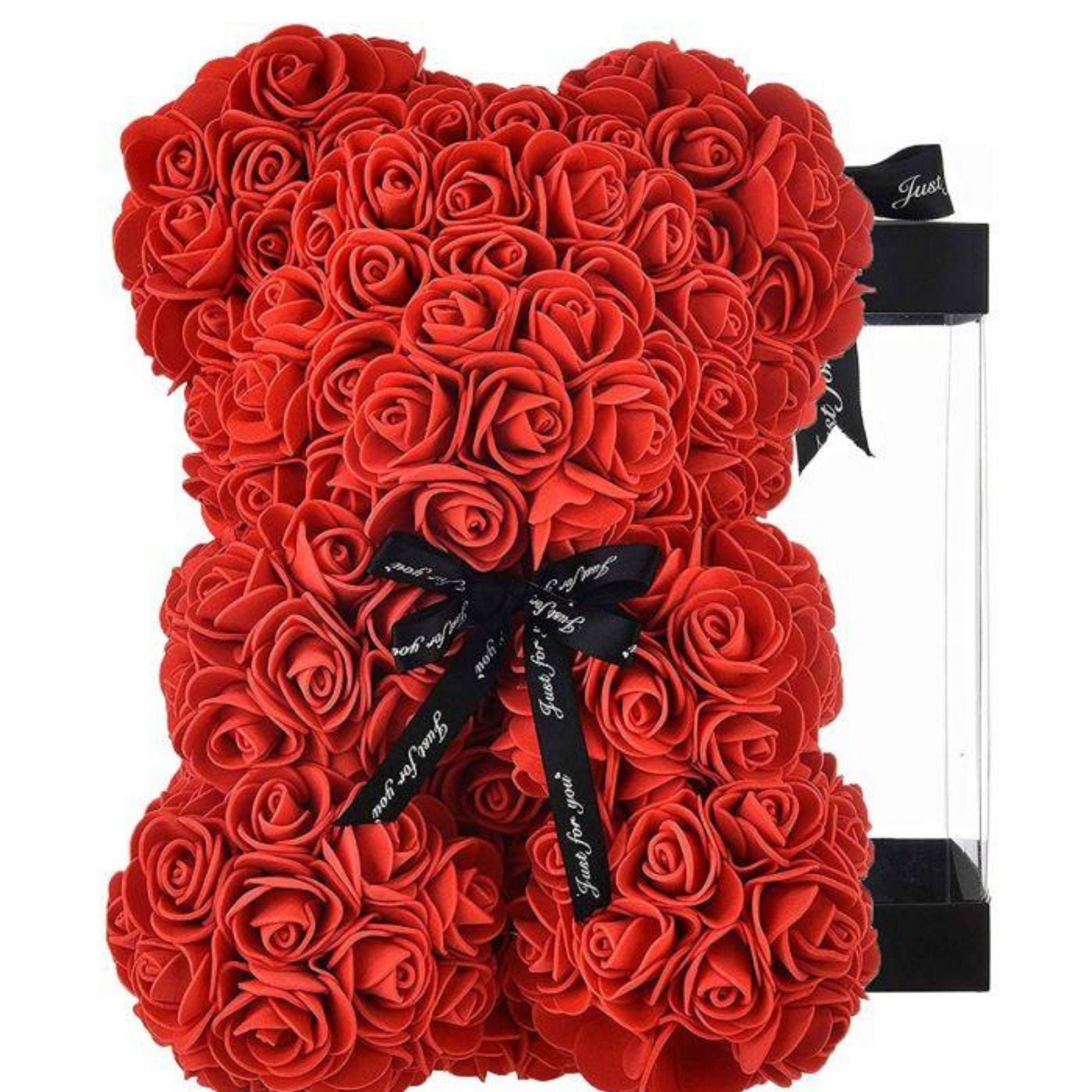 Rose Teddy Bear 20 CM With FREE Box | Etsy
