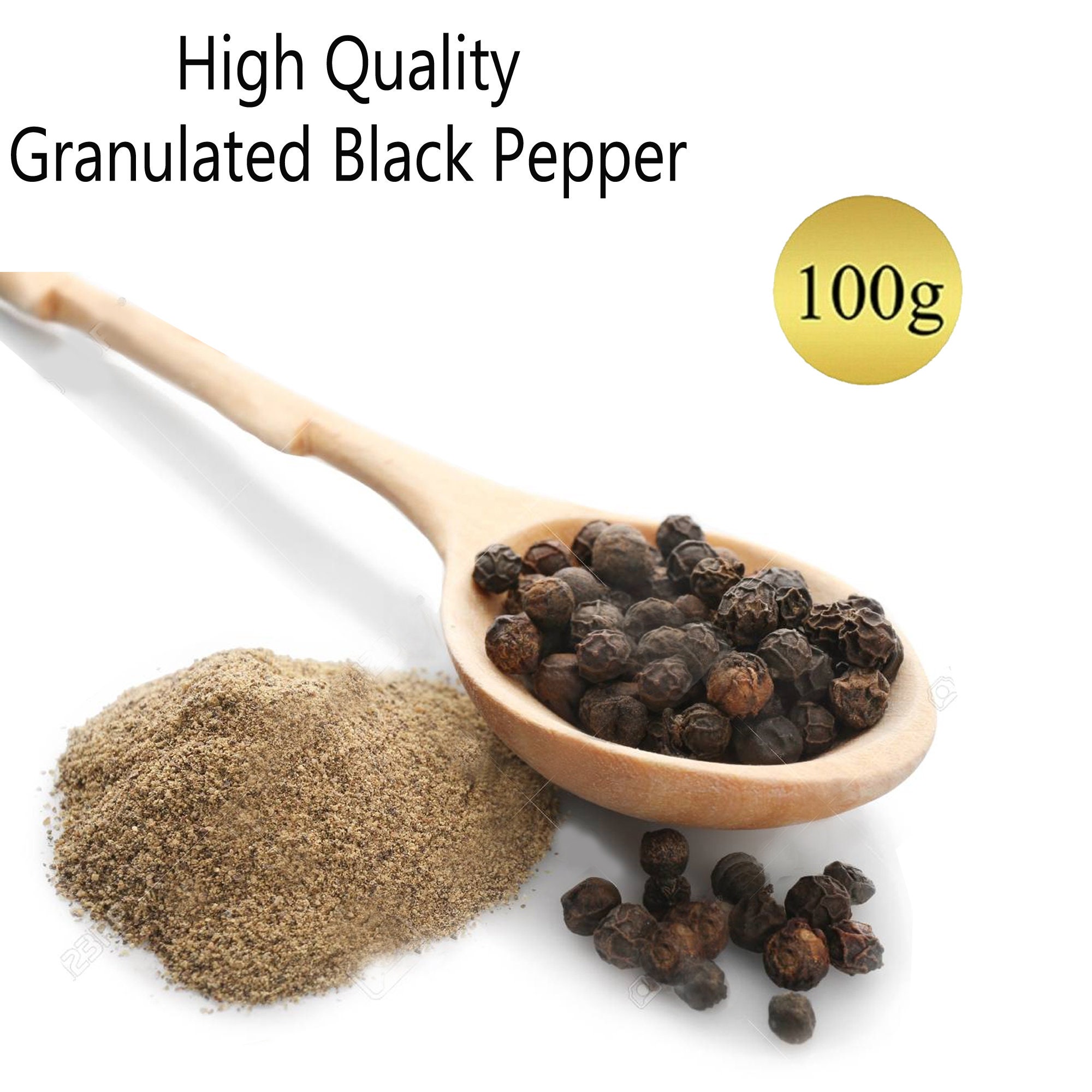 Coarse Black Pepper 100g2kg Premium Quality Granulated Black Pepper Authentic Indian Spices and