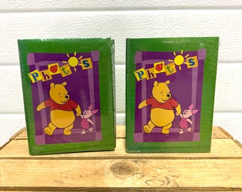 1 of 2 NOS Winnie the Pooh Photo Albums, Disney Licensed Scrapbook Books, Sealed Packaging, Early 2000s, Unique Memory Booklet