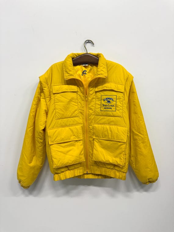 CAMEL Team Lotus F1 フードジャケット 1988 Bonhams Cars : Camel Team Lotus Honda jackets and clothing,