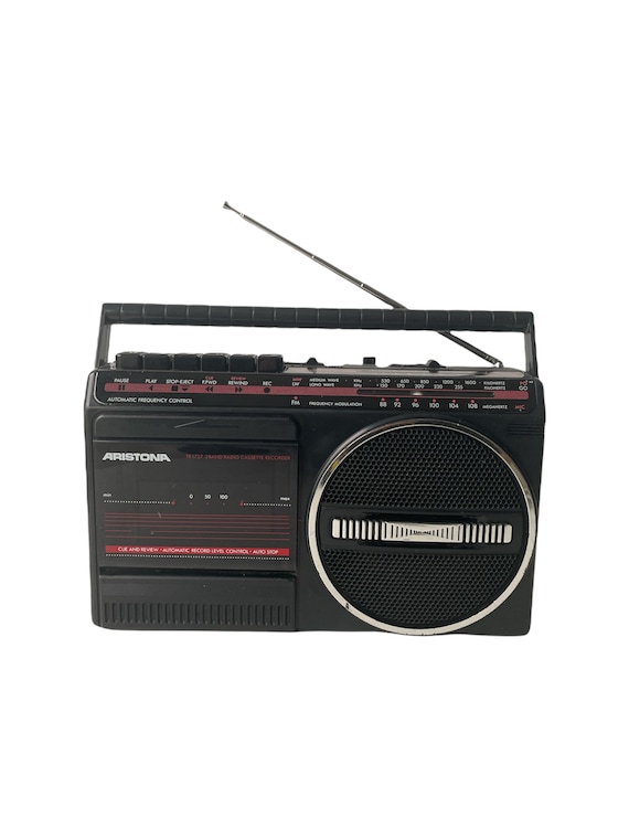 Vintage 80s Aristona Radio Boombox Cassette Radio Cassette - Etsy France