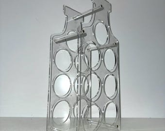 Bottle Rack Vintage Lucite Wine Rack Vintage View VintageView Vino