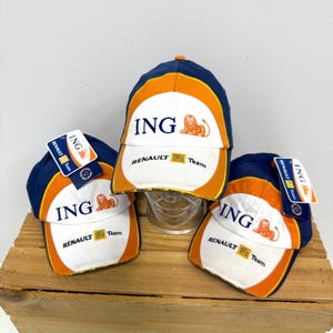 Renault Racing Cap Vintage Formula 1 Hat, F1 Renault Racing Cap, New Old Stock, Vintage F1 ...