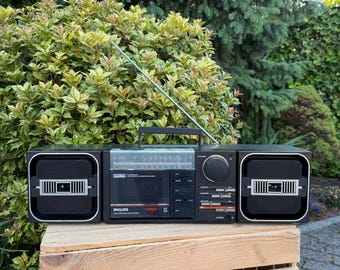 Vintage Cicena Cleo Neon Speakers, 1980s Music-activated Pink
