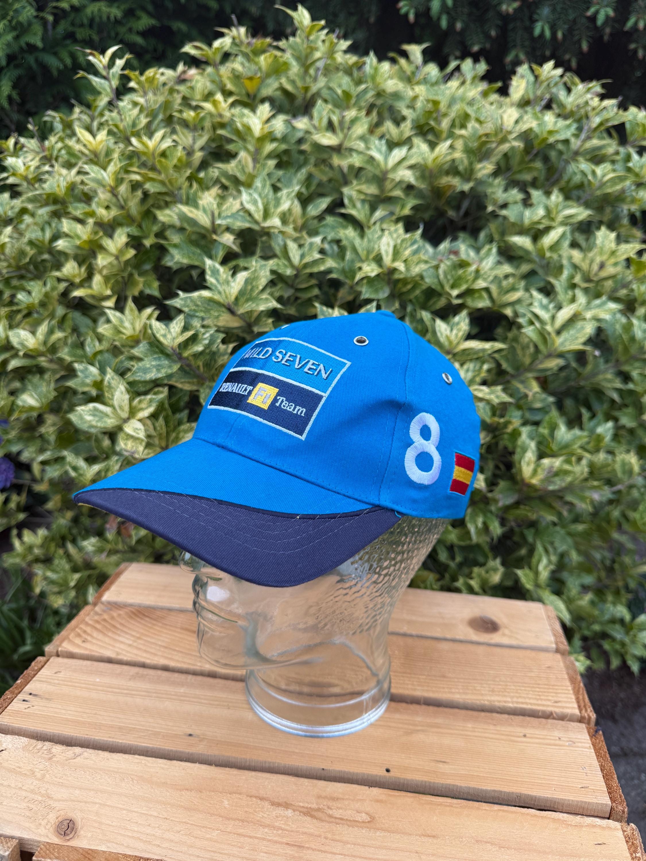 F1 レーシングジャケット ルノー系 レプリカ 刺繍ワッペン 90s Y2K 青 Vintage Renault F1 Team Fleece Jacket, Size S, ING & ELF Sponsors