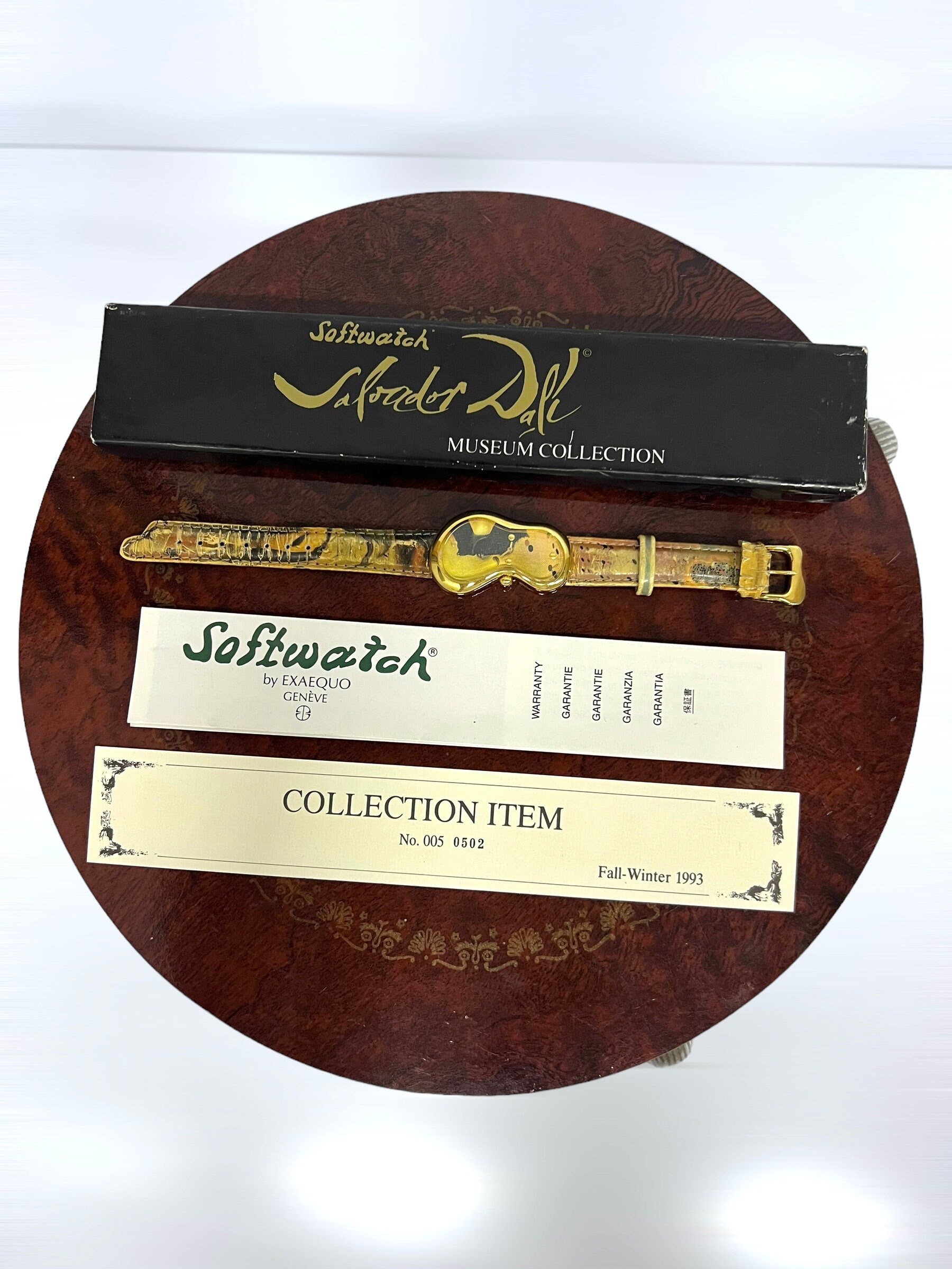 Vintage Exaequo Softwatch Salvador Dali, 1993 Fall Winter  display picture 1
