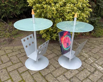 80-90s ポストモダン ヴィンテージ コーヒーテーブル ビーンズ型 レトロ ヴィンテージ Niels Gammelgaard IKEA ブラック スクエア ワイヤー