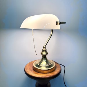 Mid century modern bankers lamps - Etsy 日本