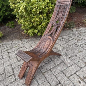 アフリカンチェア　アンティーク椅子 Antique africa chair - Etsy 日本