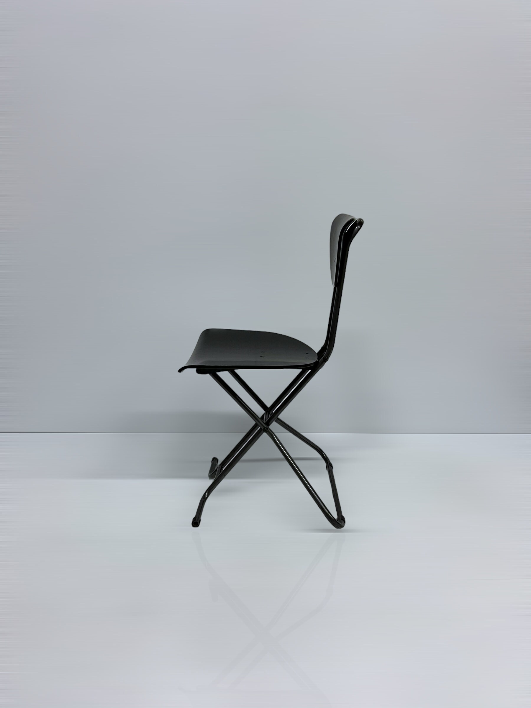 1980s Postmodern Folding Chair, Black Wood & Steel Design, Office Desk Chair, Waiting Room Seat - Etsy 1980s Postmodern Folding Chair, Black Wood & Steel Design, Office Desk Chair, Waiting Room Seat - Etsy