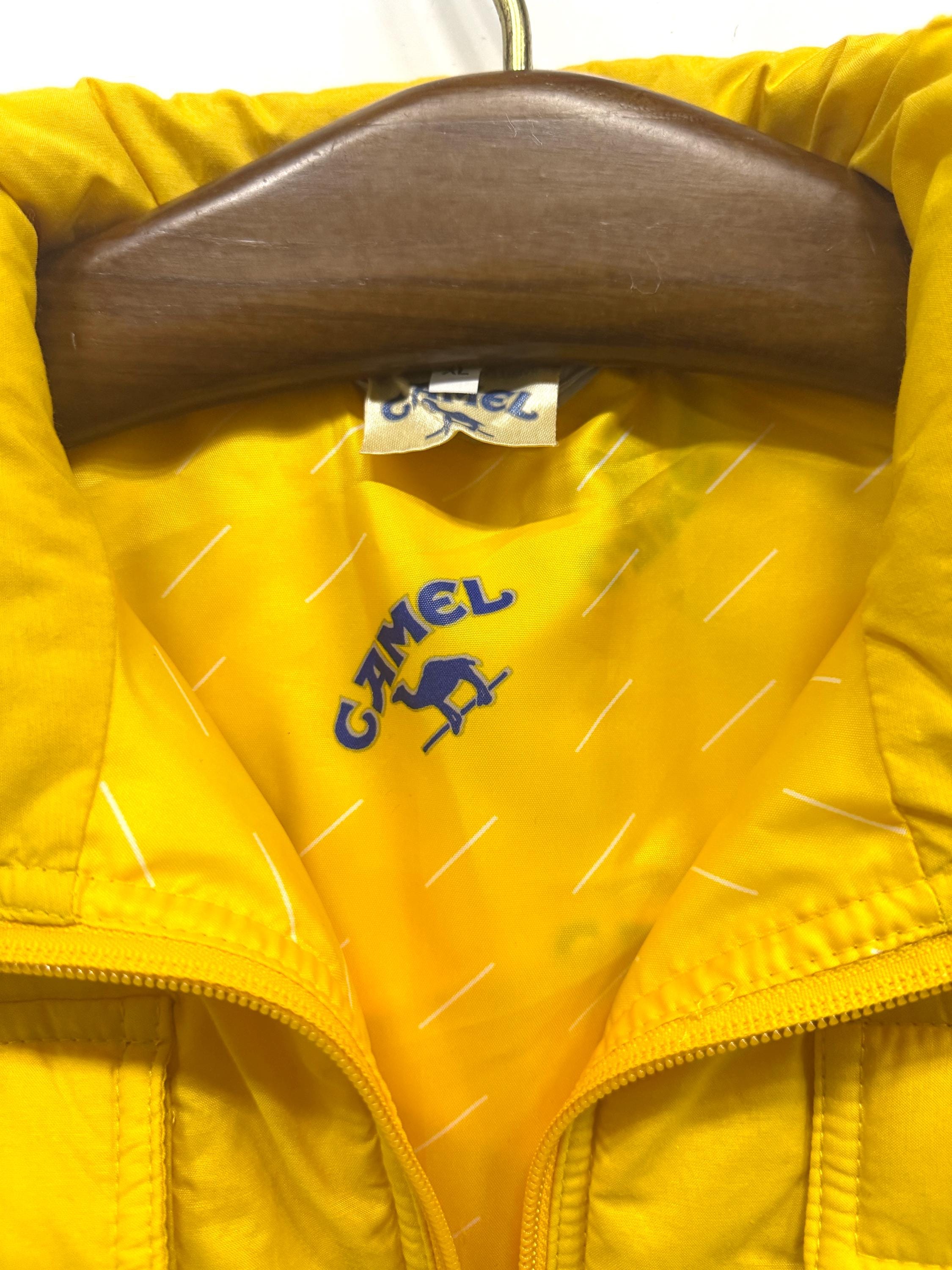 Vintage Camel Lotus F1 Racing Jacket, Honda Formula 1 Bomber