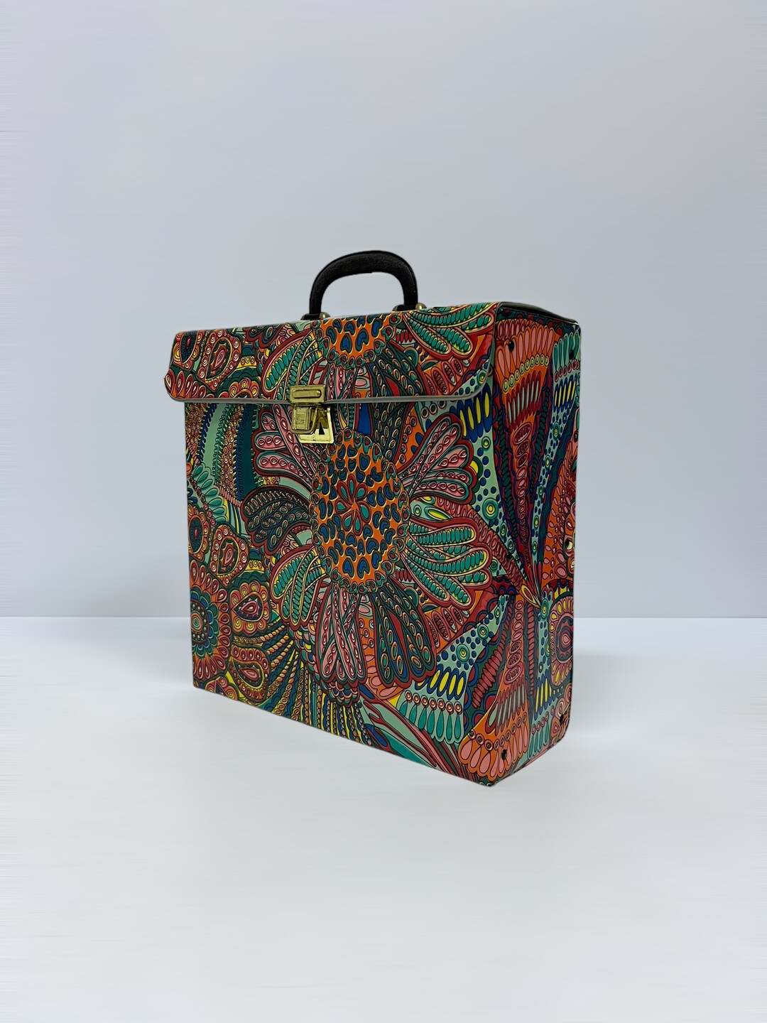 Vintage LP Record Holder Vinyl Music Carrying Case Etsy UK