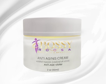 FACE CREAM - ANTI Aging Organic Skincare Cream - Vegan Face Cream - Self Care Product
