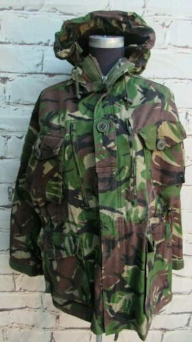 Genuine British Army Woodland DPM Windproof SAS Smock Combat Etsy UK