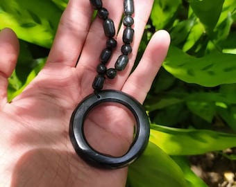 Personalized Size Cock Ring Jade Penis Ring BDSM Health Teraphy Penis Stone  Ring Natural Black Jade Teraphy Ring 